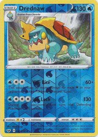 Drednaw : SWORD & SHIELD BASE (Reverse holo) - 061/202