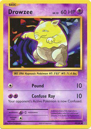 Drowzee : EVOLUTIONS - 49/108