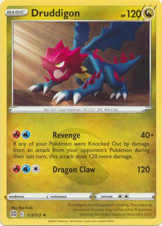Druddigon : BRILLIANT STARS - 113/172