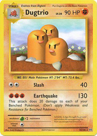 Dugtrio : EVOLUTIONS - 56/108