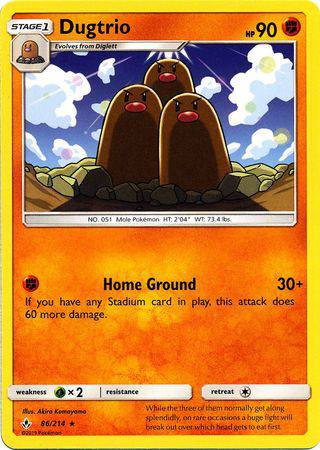 Dugtrio : UNBROKEN BONDS - 86/214