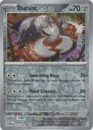 Durant : PARADOX RIFT (Reverse holo) - 129/182
