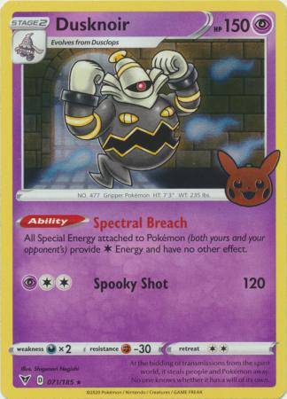 Dusknoir : TRICK OR TRADE 2023 (Holo) - 071/185
