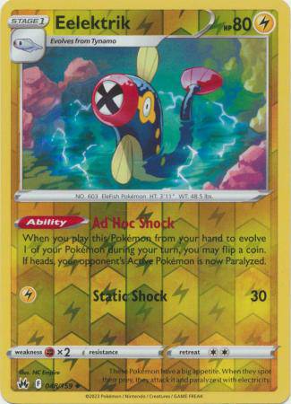 Eelektrik : CROWN ZENITH (Reverse holo) - 048/159