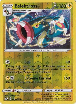 Eelektross : LOST ORIGIN (Reverse holo) - 061/196