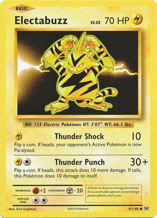 Electabuzz : EVOLUTIONS - 41/108
