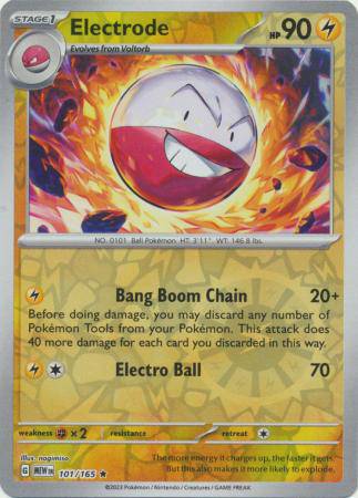 Electrode : 151 (Reverse holo) - 101/165