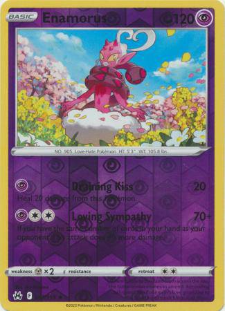 Enamorus : CROWN ZENITH (Reverse holo) - 067/159