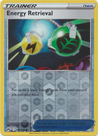 Energy Retrieval : CROWN ZENITH (Reverse holo) - 127/159
