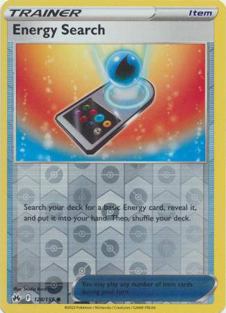 Energy Search : CROWN ZENITH (Reverse holo) - 128/159