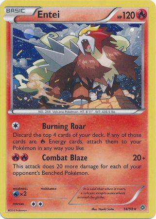 Entei ALTERNATE PROMO (Holo) - 14/98 - Lockett Labs UK