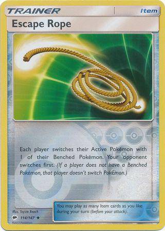 Escape Rope : BURNING SHADOWS (Reverse holo) - 114/147
