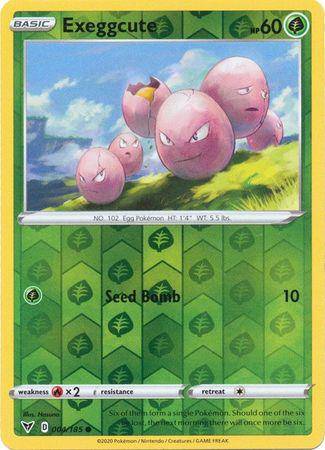 Exeggcute : VIVID VOLTAGE (Reverse holo) - 004/185
