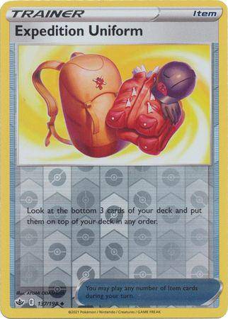 Expedition Uniform : CHILLING REIGN (Reverse holo) - 137/198 - Lockett Labs UK