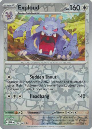 Exploud : PARADOX RIFT (Reverse holo) - 150/182