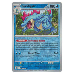 Feraligatr : TEMPORAL FORCES (Reverse holo) - 041/162