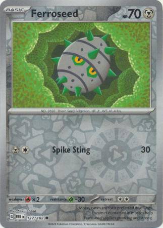 Ferroseed : PARADOX RIFT (Reverse holo) - 127/182