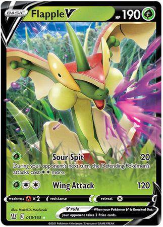 Flapple V : BATTLE STYLES - 018/163 - Lockett Labs UK