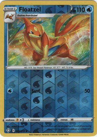 Floatzel : SHINING FATES (Reverse holo) - 023/072