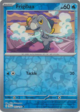 Frigibax : PALDEA EVOLVED (Reverse holo) - 057/193