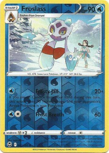 Froslass : SILVER TEMPEST (Reverse holo) -  043/195