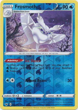 Frosmoth : SWORD & SHIELD BASE (Reverse holo) - 064/202