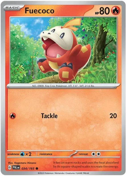 Fuecoco : PROMO (Holo) - 034/193
