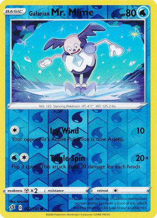 Galarian Mr. Mime : REBEL CLASH (Reverse holo) - 037/192