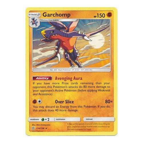 Garchomp : UNIFIED MINDS (Non-Holo Exclusive) - 114/236
