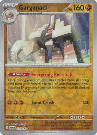Garganacl : PARADOX RIFT (Reverse holo) - 104/182