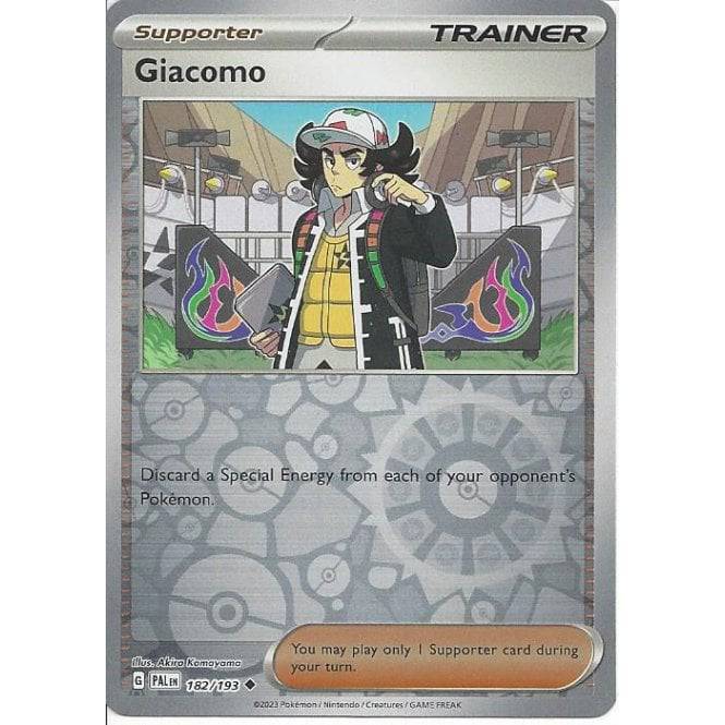 Giacomo : PALDEA EVOLVED (Reverse holo) - 182/193