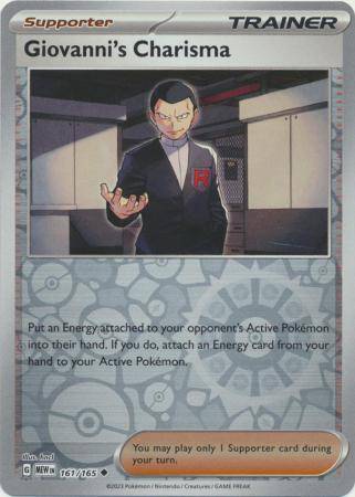 Giovanni's Charisma : 151 (Reverse holo) - 161/165