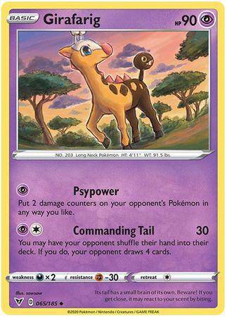 Girafarig : VIVID VOLTAGE - 065/185