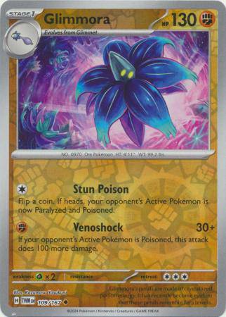 Glimmora : TWILIGHT MASQUERADE (Reverse holo) - 109/167