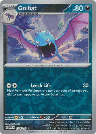 Golbat : PARADOX RIFT (Reverse holo) - 111/182