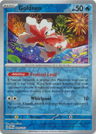 Goldeen : TWILIGHT MASQUERADE (Reverse holo) - 044/167