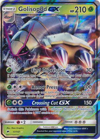 Golisopod GX : BURNING SHADOWS - 17/147 - Lockett Labs UK