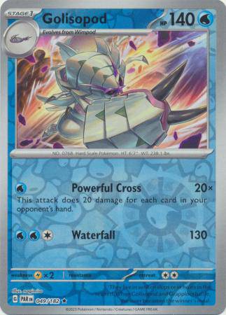 Golisopod : PARADOX RIFT (Reverse holo) - 049/182