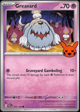 Greavard : TRICK OR TRADE 2023 - 104/198