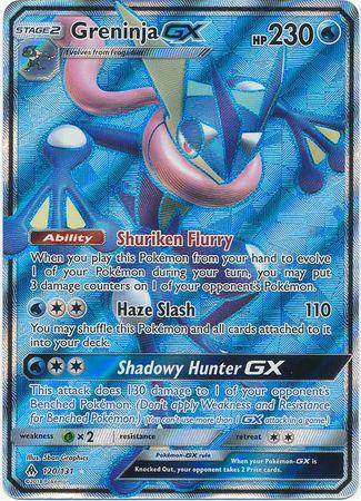 Greninja GX : FORBIDDEN LIGHT - 120/131