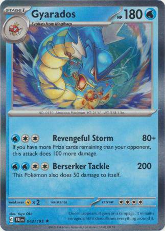Gyarados : PALDEA EVOLVED (Holo) - 043/193
