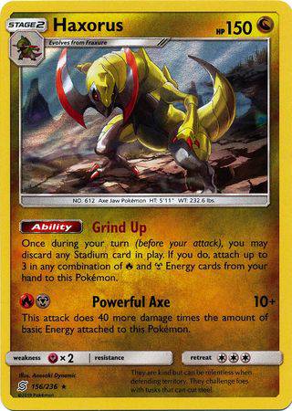 Haxorus : UNIFIED MINDS (Holo) - 156/236