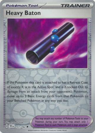 Heavy Baton : TEMPORAL FORCES (Reverse holo) - 151/162