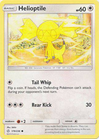 Helioptile : COSMIC ECLIPSE - 179/236