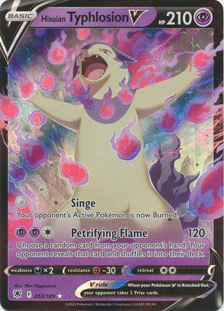 Hisuian Typhlosion V : ASTRAL RADIANCE - 053/189