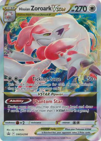 Hisuian Zoroark VSTAR : JUMBO PROMO - SWSH298