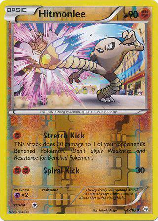 Hitmonlee : GENERATIONS (Reverse holo) - 47/83