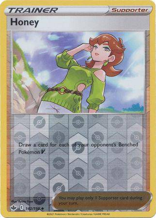 Honey : CHILLING REIGN (Reverse holo) - 142/198