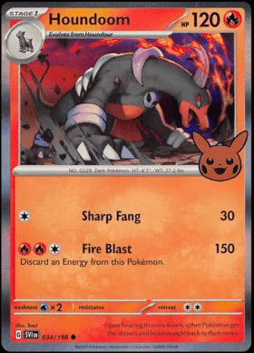 Houndoom : TRICK OR TRADE 2023 (Holo) - 034/198