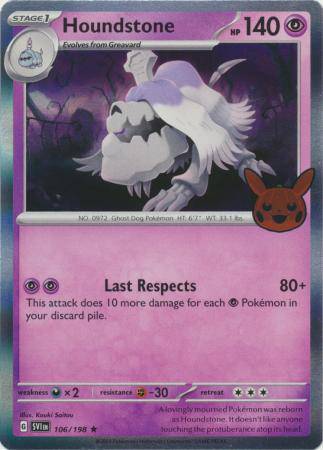 Houndstone : TRICK OR TRADE 2023 (Holo) - 106/198